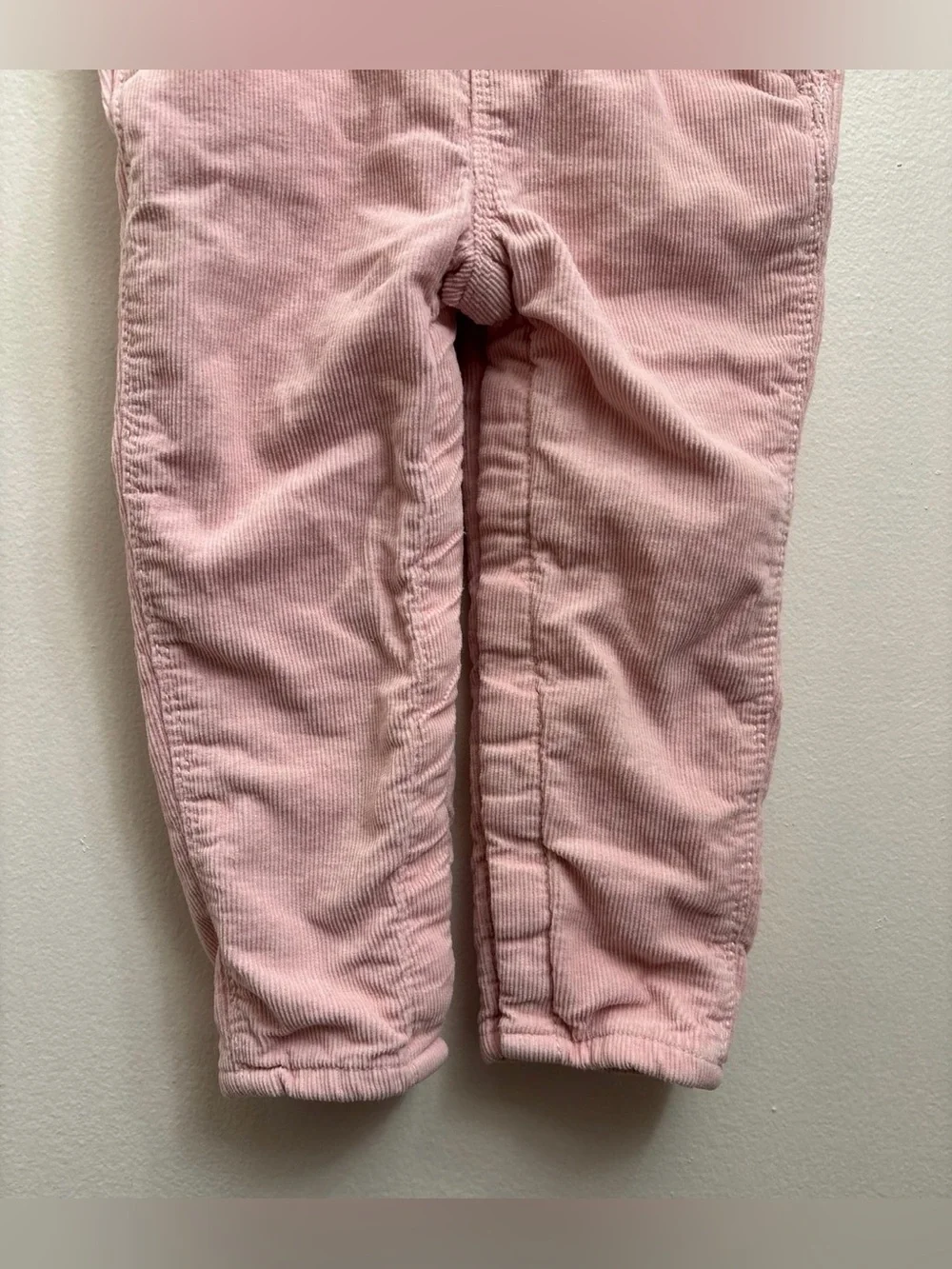 OshKosh B'gosh Blush Pink Corduroy Overalls